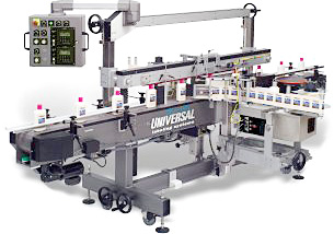 CP2000 front/back or round product labeling system
