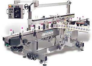 CP1000 front/back or round product labeling system