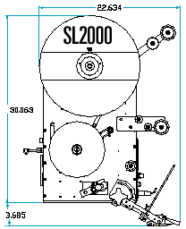 SL-2000 labeling system schematics